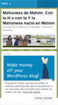 Mobile Screenshot of mahonesademahon.com